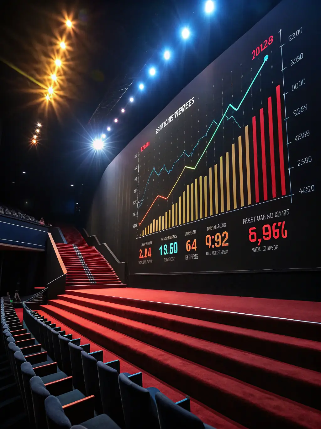 A graph showing consistent financial growth, illustrating the benefits of the firm's economic planning services.
